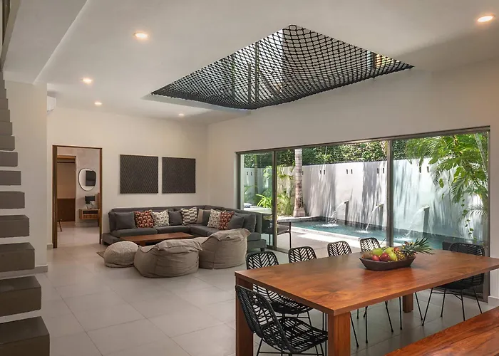Large 6br With Pool Aldea Zama Casa de férias *